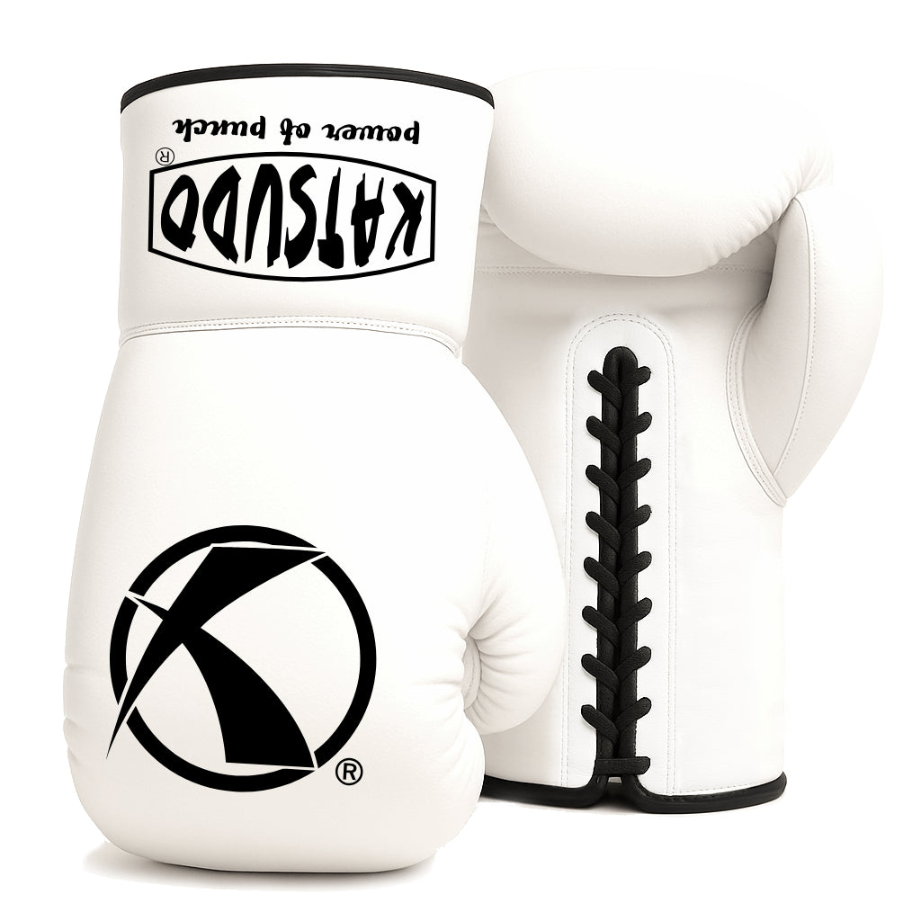 Katsudo Mega Jumbo guantes de boxeo, blancos