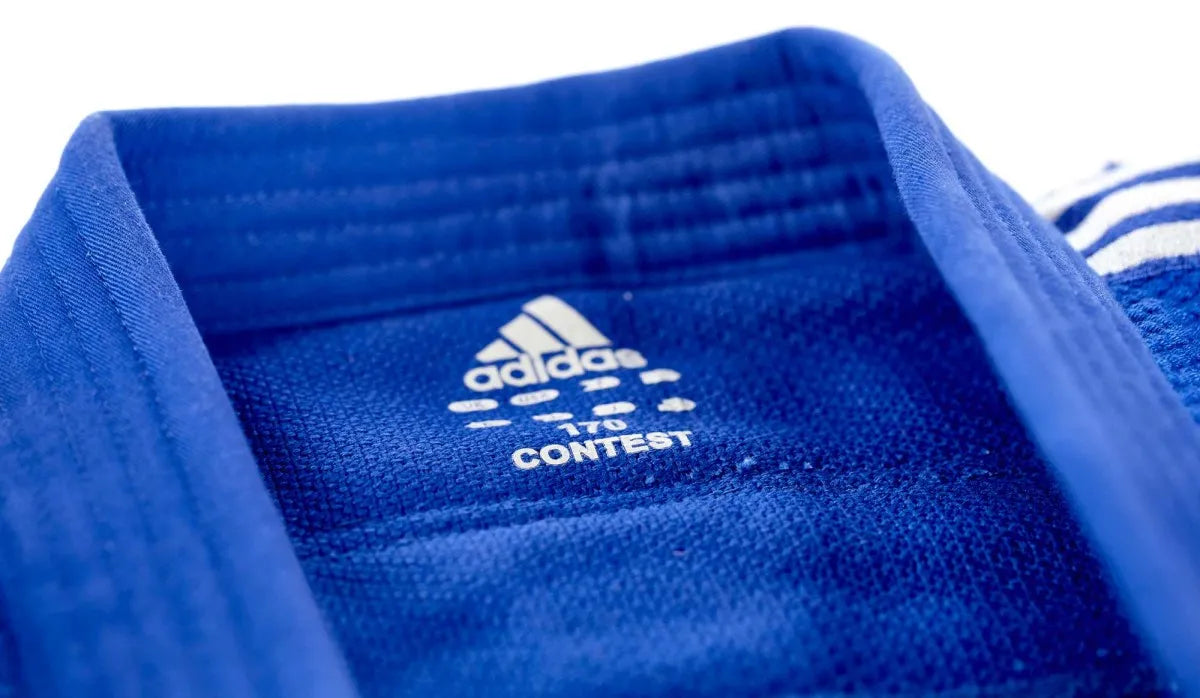 Adidas Contest JU kimono 650g, azul