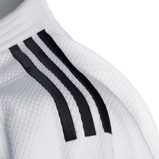 Adidas Champion III IJF Regular Fit JU kimono 750g, blanco