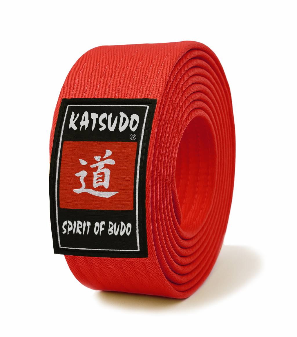 Katsudo Master cinturón obi, rojo