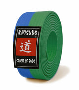 Katsudo Master cinturón obi, verde azul
