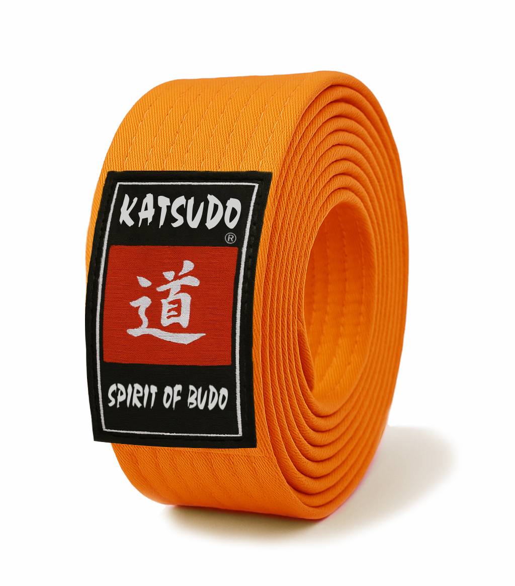 Katsudo Master cinturón obi, naranja