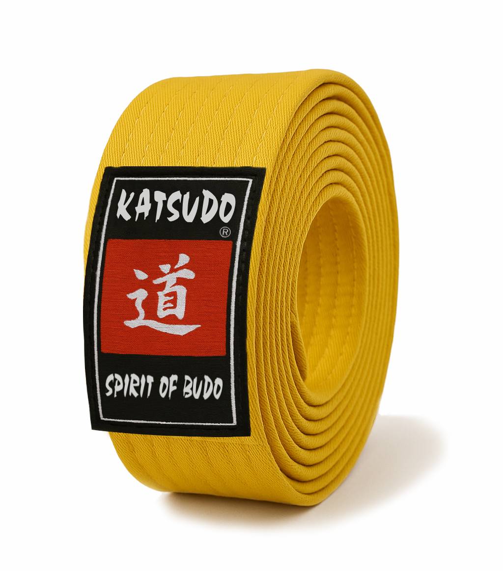 Katsudo Master cinturón obi, amarillo