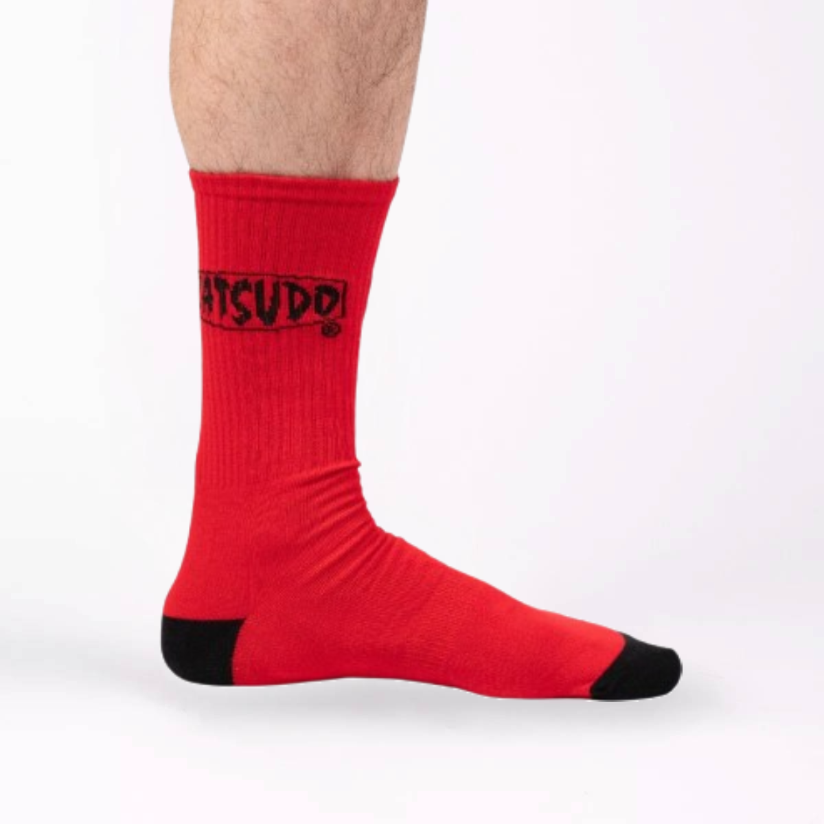 Katsudo Clasic calcetines deportivos, rojos