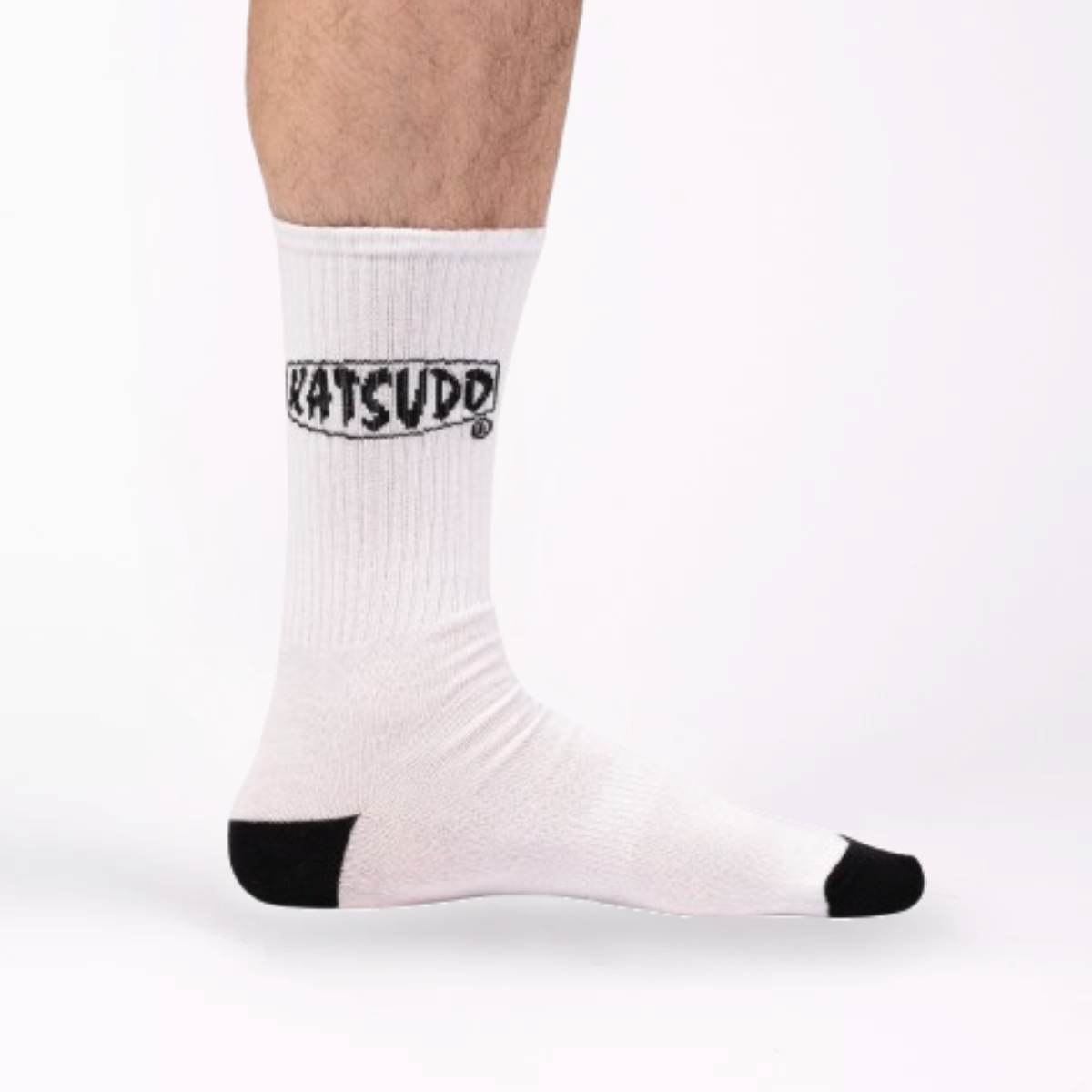 Katsudo Clasic calcetines deportivos, blancos