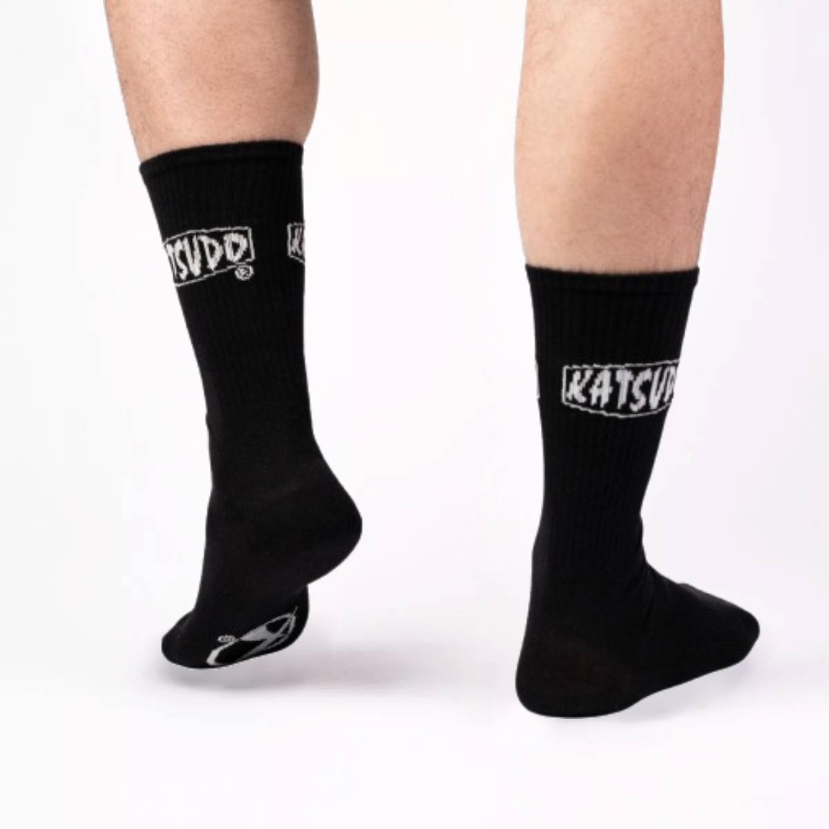Katsudo Clasic calcetines deportivos, negros