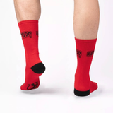 Katsudo Clasic calcetines deportivos, rojos