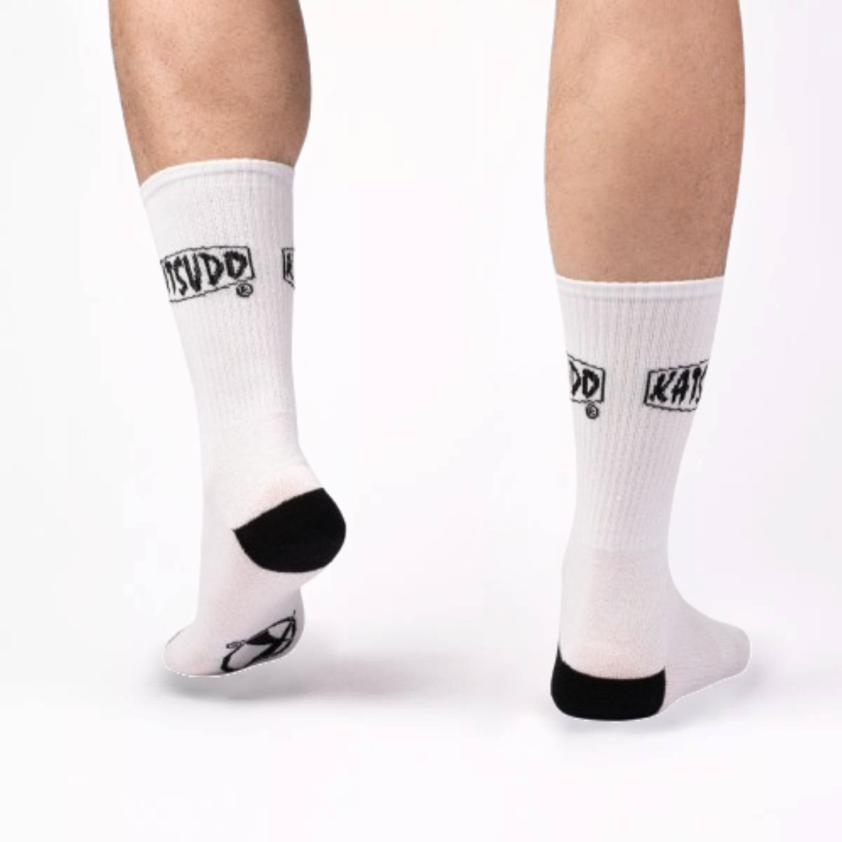 Katsudo Clasic calcetines deportivos, blancos