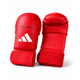 Adidas guantes de kumite WKF, rojos