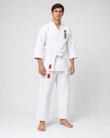 Katsudo Kyokushin kimono, blanco