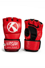 Katsudo Challenge guantes mma, rojos