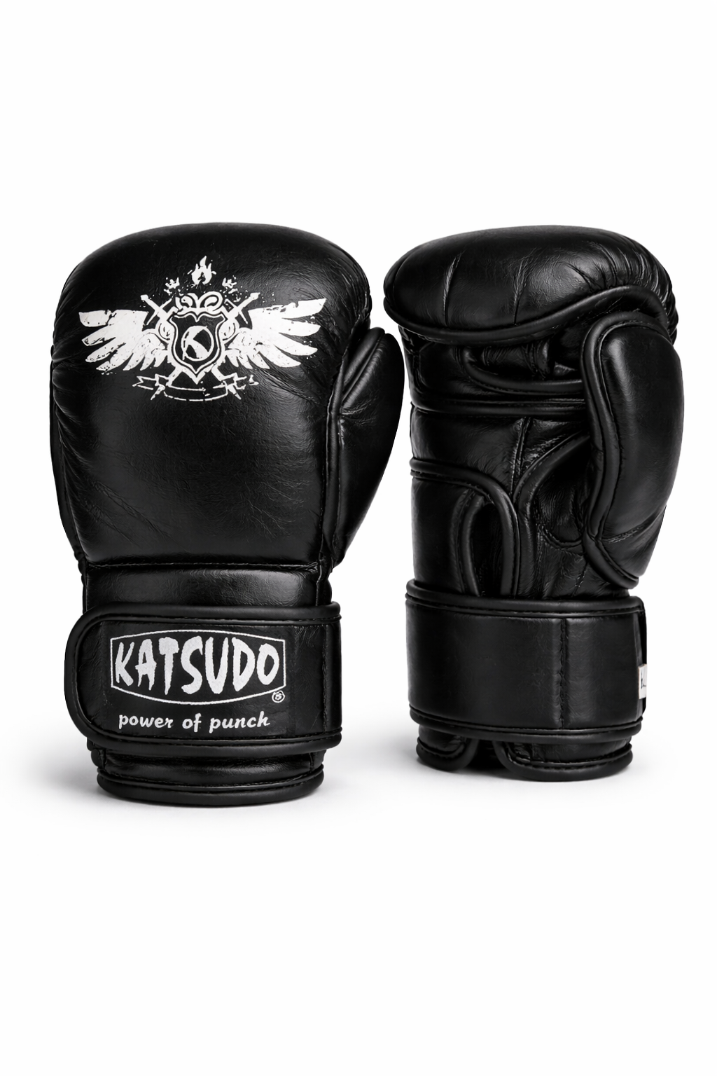Katsudo Revenge guantes mma de entrenamiento, negros