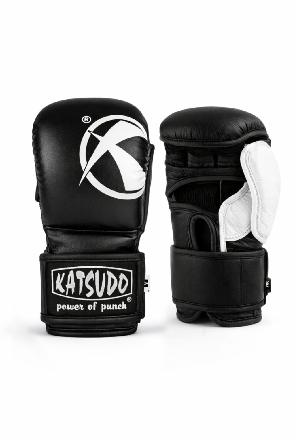 Katsudo Revenge guantes mma, negro blanco