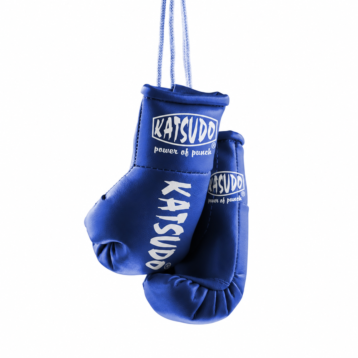Katsudo Miniglo miniatura de guantes de boxeo, azul