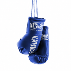 Katsudo Miniglo miniatura de guantes de boxeo, azul