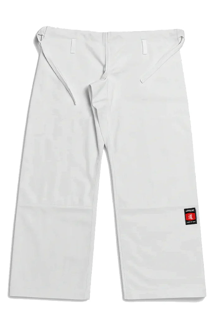 Katsudo Jinoku pantalones de judo 550g, blancos