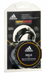 Adidas Senior Opro Gold protector bucal, negro-dorado