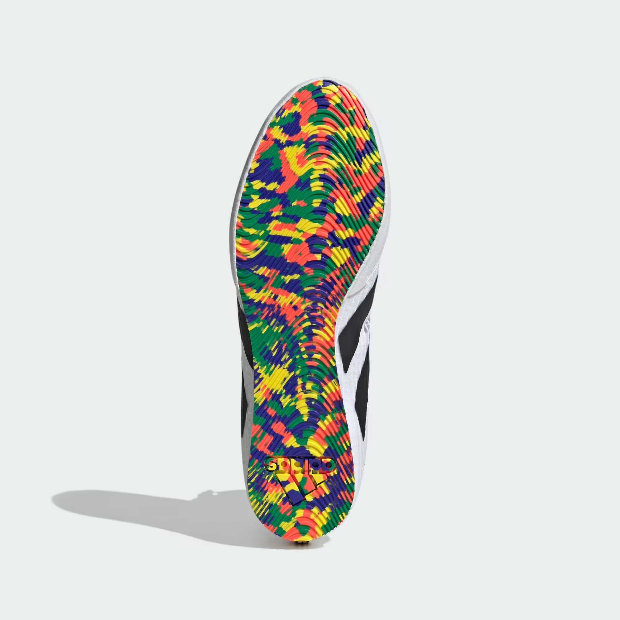Adidas HOG 4 zapatillas de boxeo, blanco-multicolor