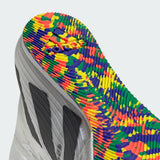 Adidas HOG 4 zapatillas de boxeo, blanco-multicolor