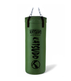 Katsudo Outdoor saco de boxeo, verde