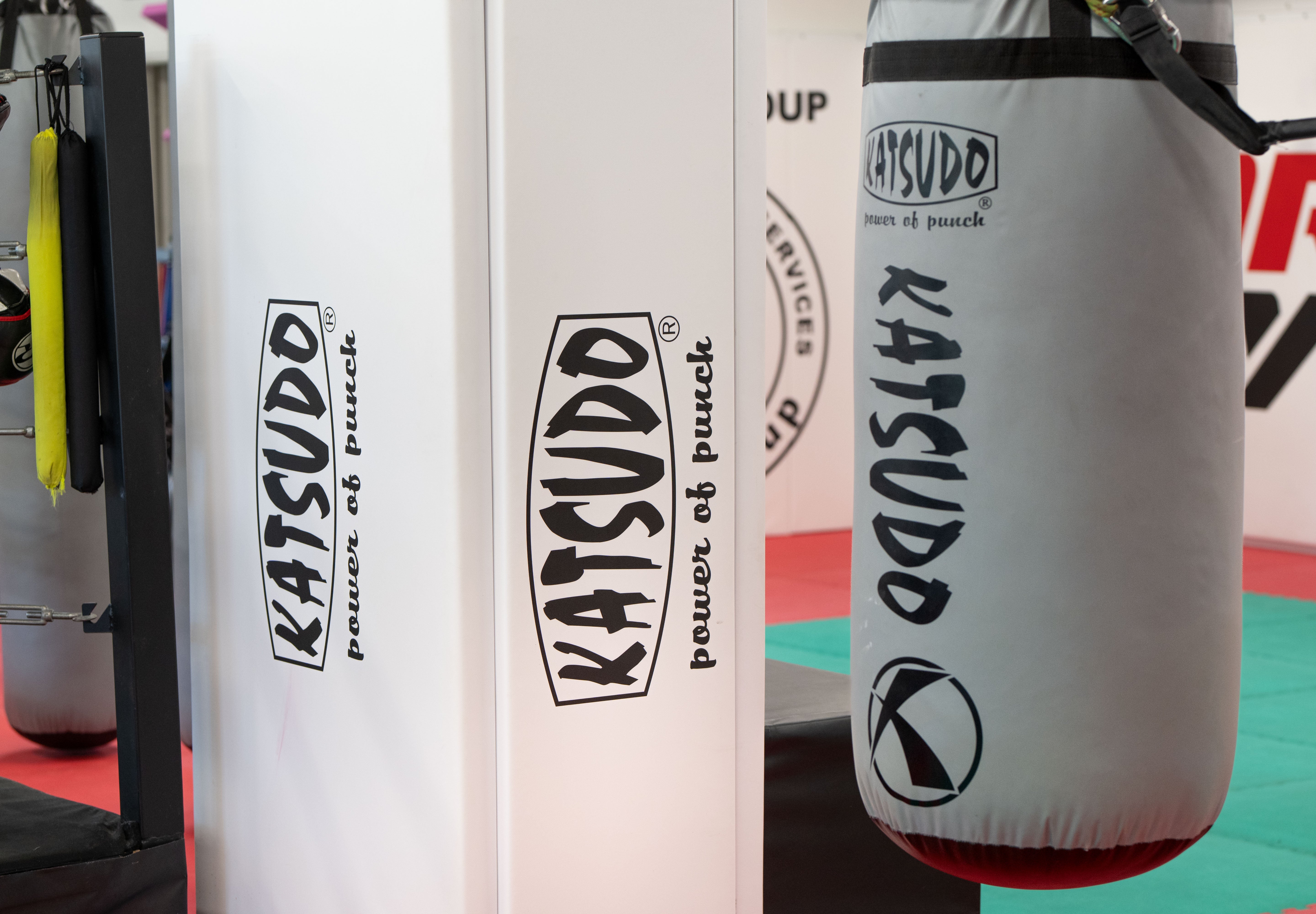Katsudo Big Boy Pro Boxing saco de boxeo, gris