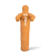 Katsudo Unileggo maniquí de lucha de una pierna de cuero 170cm, amarillo