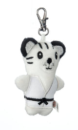 DAX llavero de peluche de karate Tigre blanco