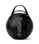 Katsudo Leodor balón de boxeo con correa, negro