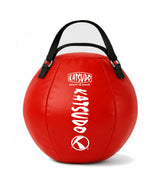 Katsudo Leodor balón de boxeo con correa, rojo