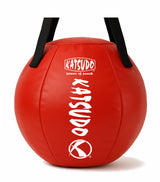 Katsudo Leodor balón de boxeo con correa, rojo