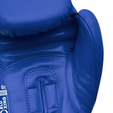 Adidas World of Boxing guantes de cuero, azules