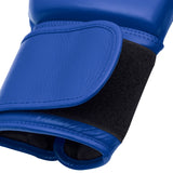 Adidas World of Boxing guantes de cuero, azules