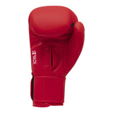 Adidas World of Boxing guantes de cuero, rojos