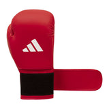 Adidas World of Boxing guantes de cuero, rojos