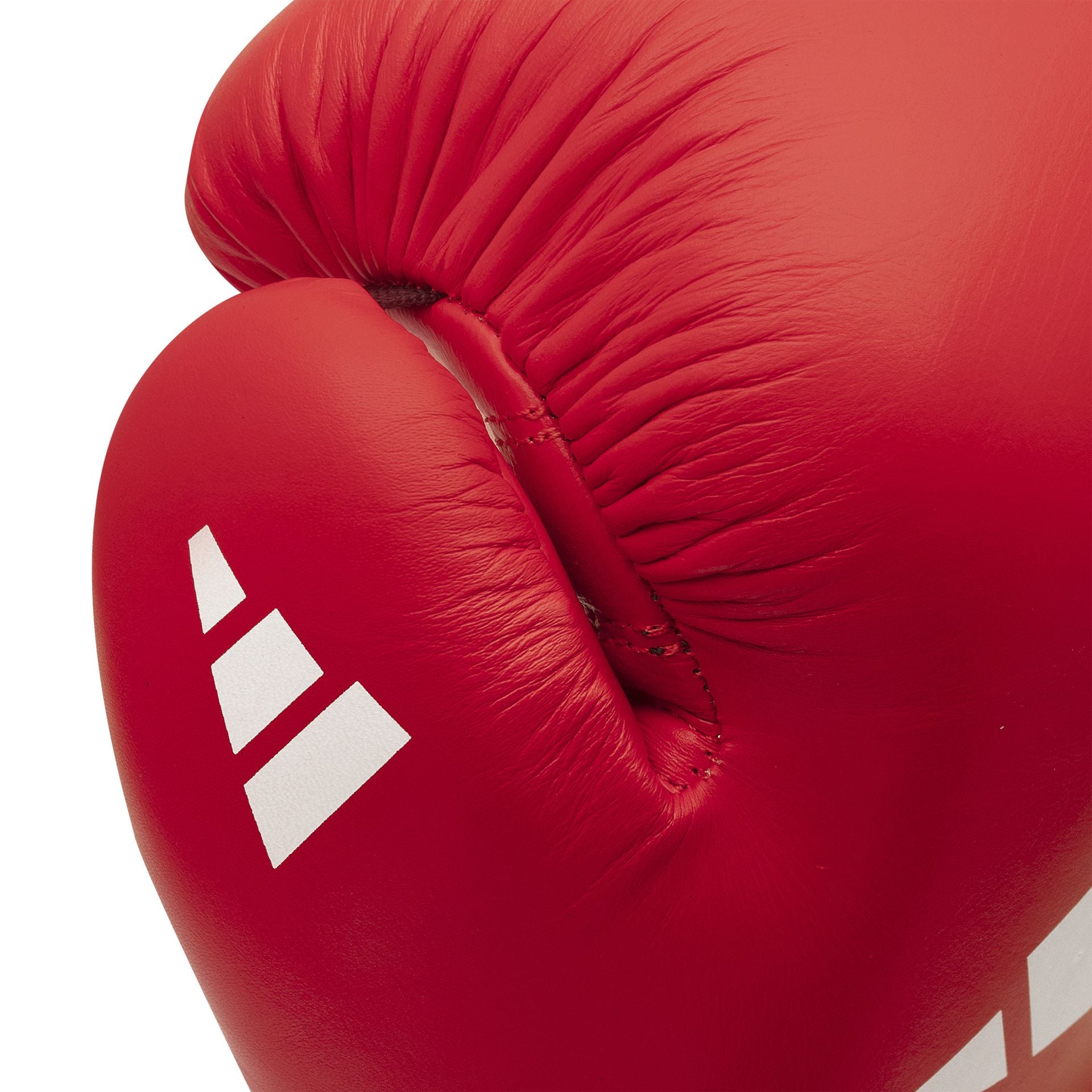 Adidas World of Boxing guantes de cuero, rojos