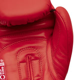 Adidas World of Boxing guantes de cuero, rojos