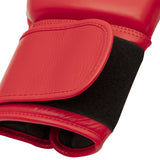 Adidas World of Boxing guantes de cuero, rojos