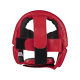 Adidas WOBHG1 casco de boxeo de cuero, rojo