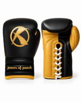 Katsudo Prime guantes de boxeo, negro-dorado