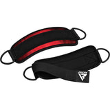 RDX A4 vendajes de tobillo profesionales para gimnasio, rojo