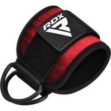 RDX A4 vendajes de tobillo profesionales para gimnasio, rojo