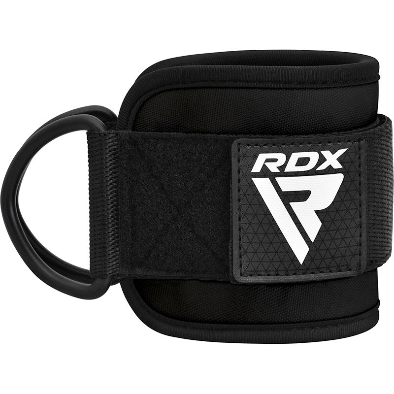 RDX A4 vendajes de tobillo profesionales para gimnasio par, negro