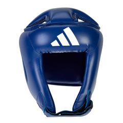 Adidas WAKO Rookie casco de boxeo para niños, azul