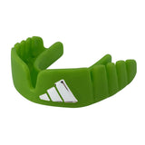 Adidas Junior Opro Snap-Fit protector bucal para niños, verde