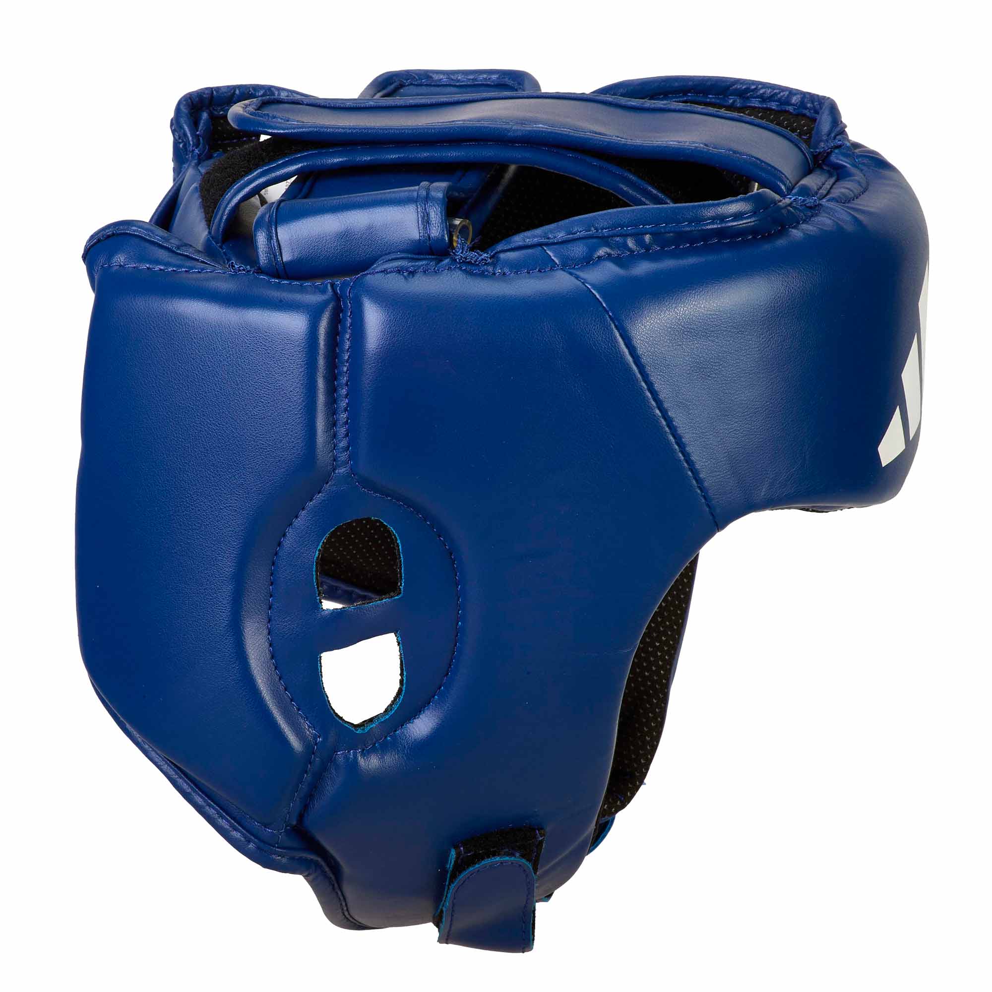 Adidas Hybrid 50 casco de boxeo, azul