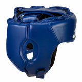 Adidas Hybrid 50 casco de boxeo, azul