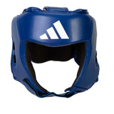 Adidas Hybrid 50 casco de boxeo, azul