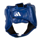 Adidas Hybrid 50 casco de boxeo, azul