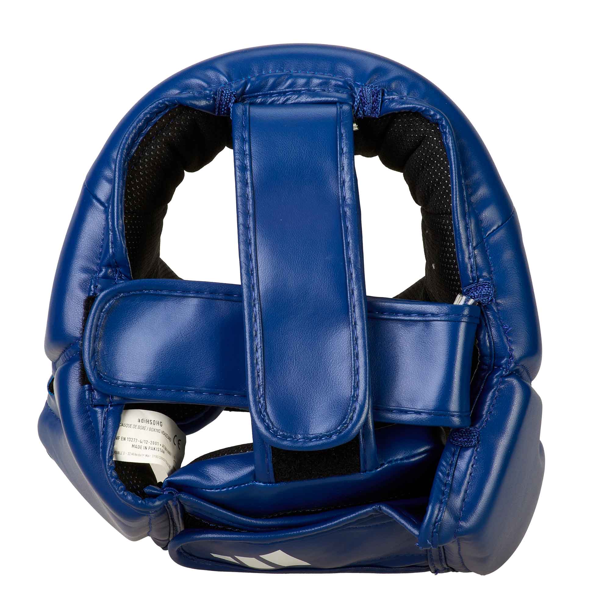 Adidas Hybrid 50 casco de boxeo, azul