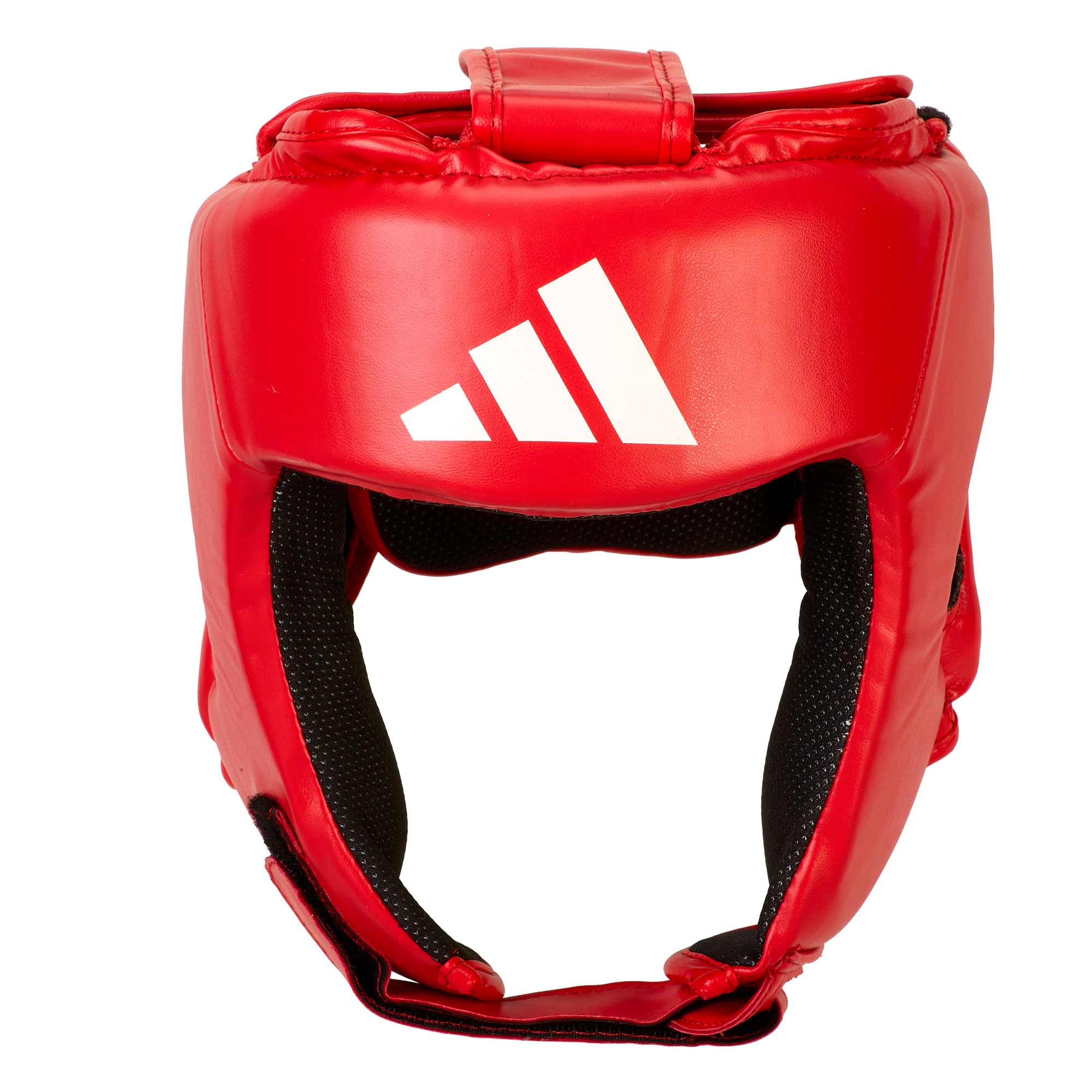 Adidas Hybrid 50 casco de boxeo, rojo